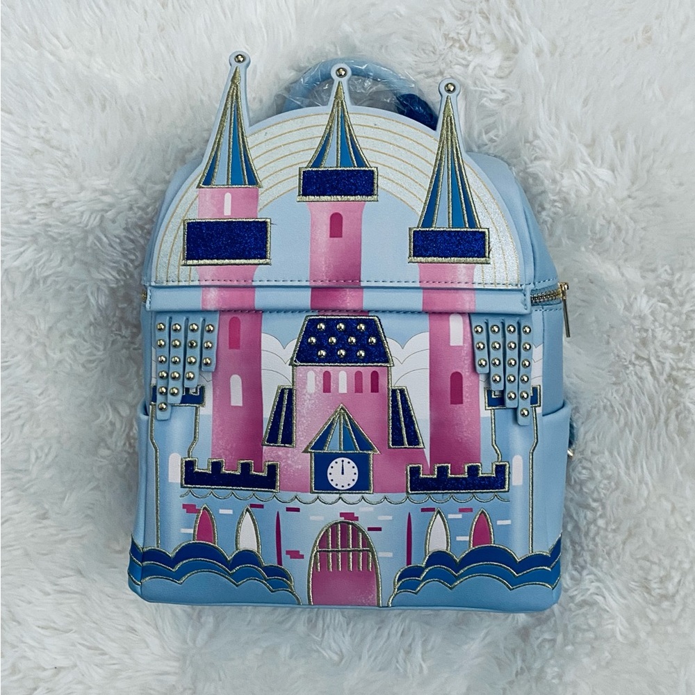 Danielle Nicole Disney Sleeping Beauty Castle Mini Backpack